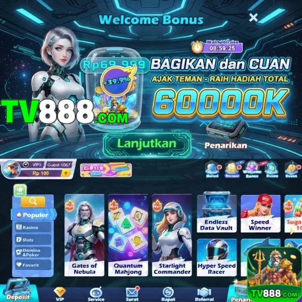 TV888 Login Resmi APK 2026